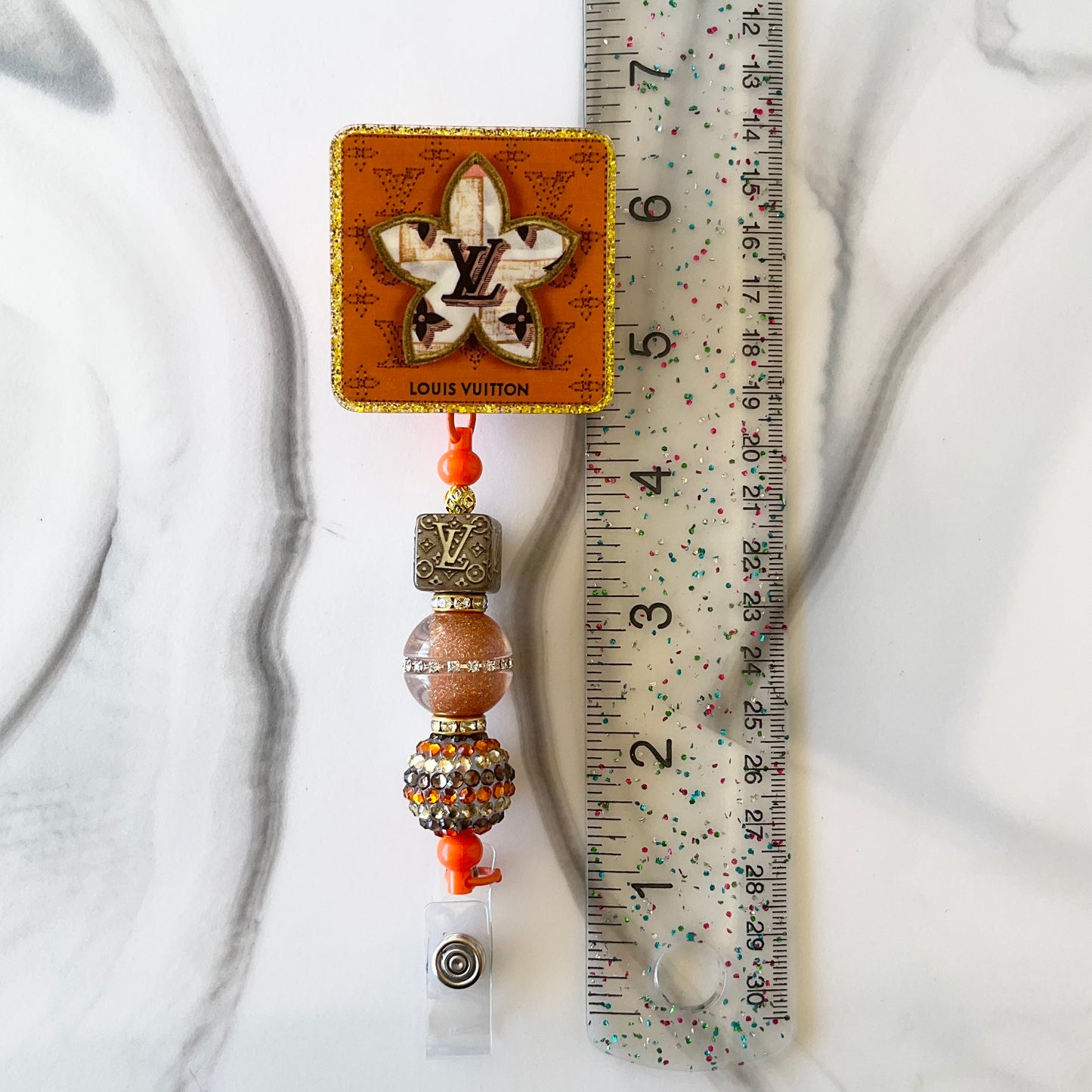 Designer Inspired Slide Clip Badge Reels