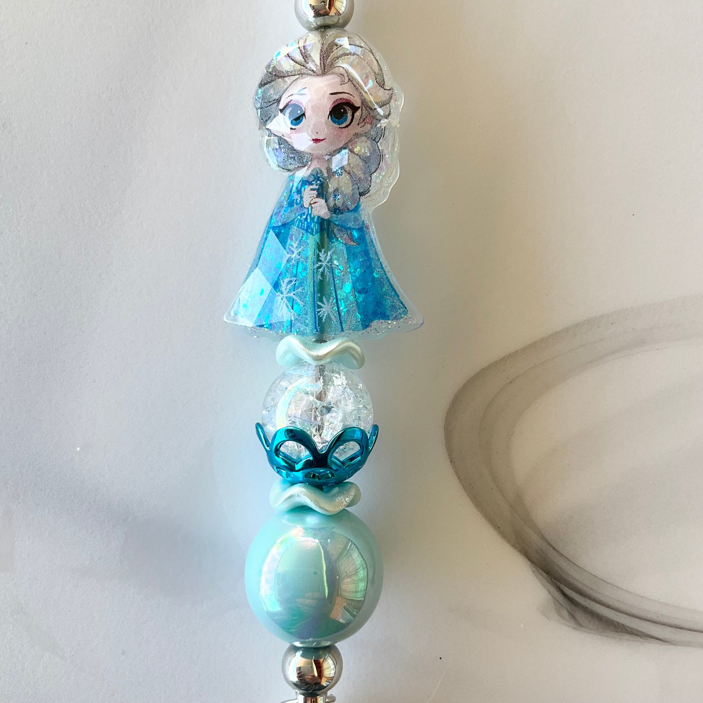 Princess Heart Clasp Keychain