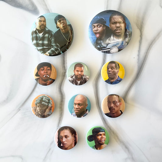 Friday 10 Button Magnet Set 2.25" & 1.25"