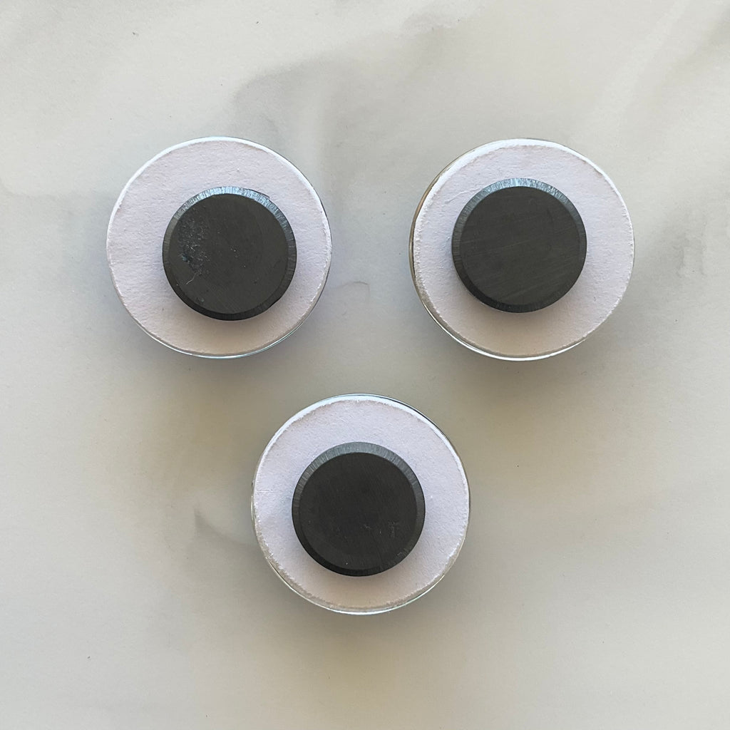 Ethnic Princess 4 Piece Glass Cabochon Magnet Set 1.18"