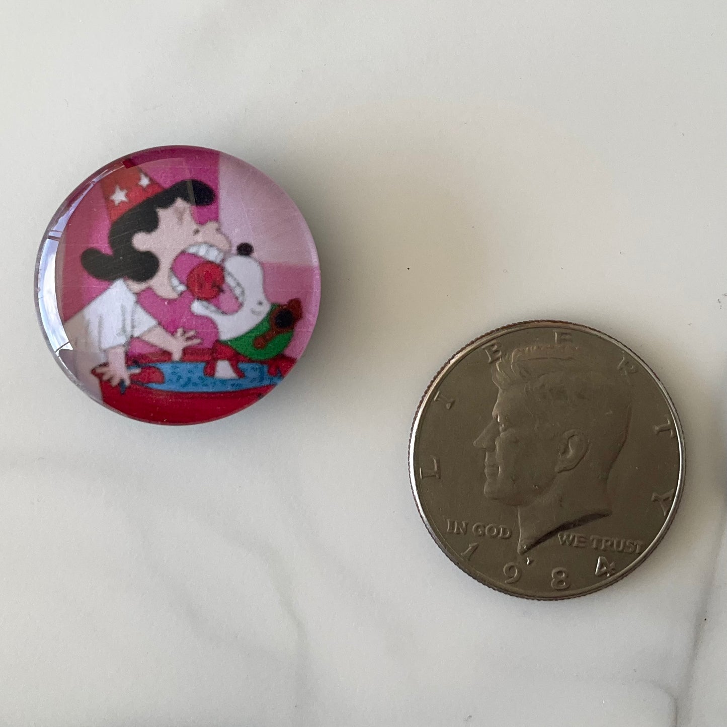 Great Pumpkin 6 Piece Glass Cabochon Magnet Set 1.18"