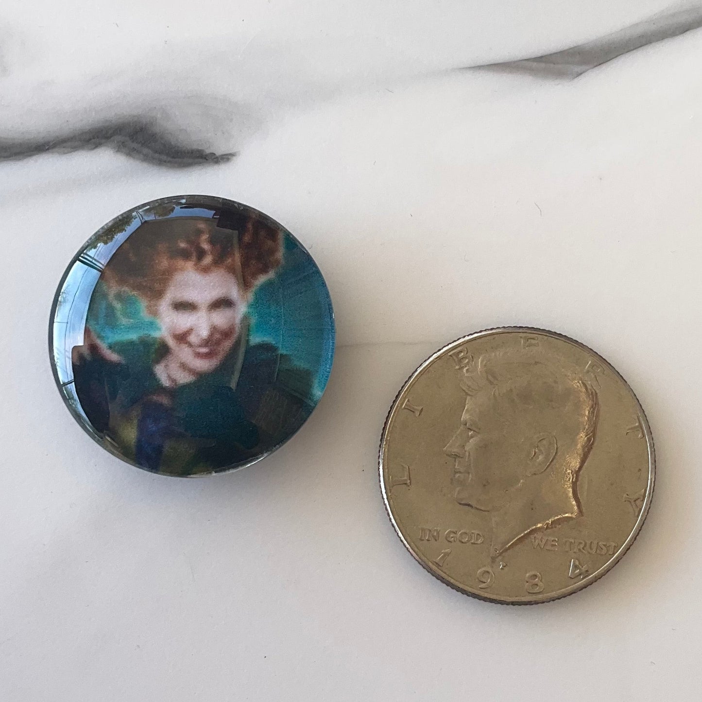 Hocus Pocus 4 Piece Glass Cabochon Magnet Set 1.18"