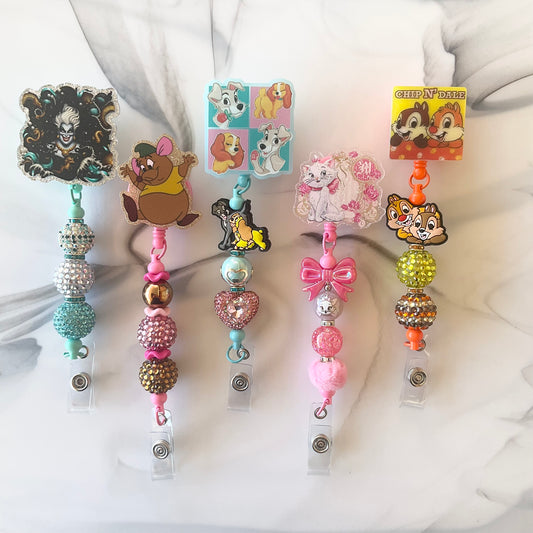 Magical Realm Characters Slide Clip Badge Reels