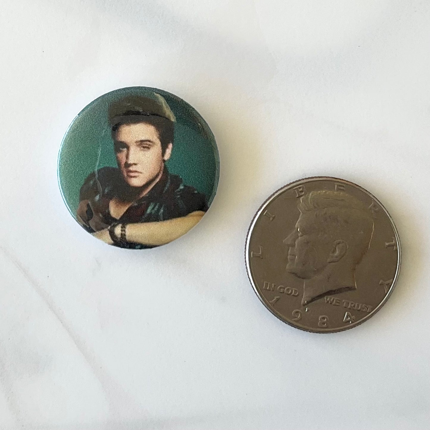 Elvis 8 Piece Button Magnet Set 1.25"