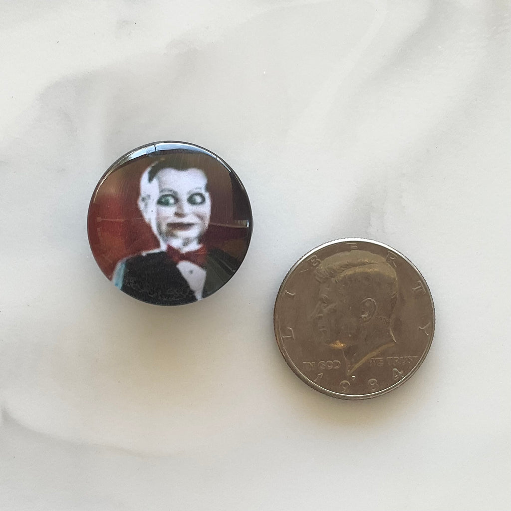 Horror Dolls 4 Piece Glass Cabochon Magnet Set 1.18"