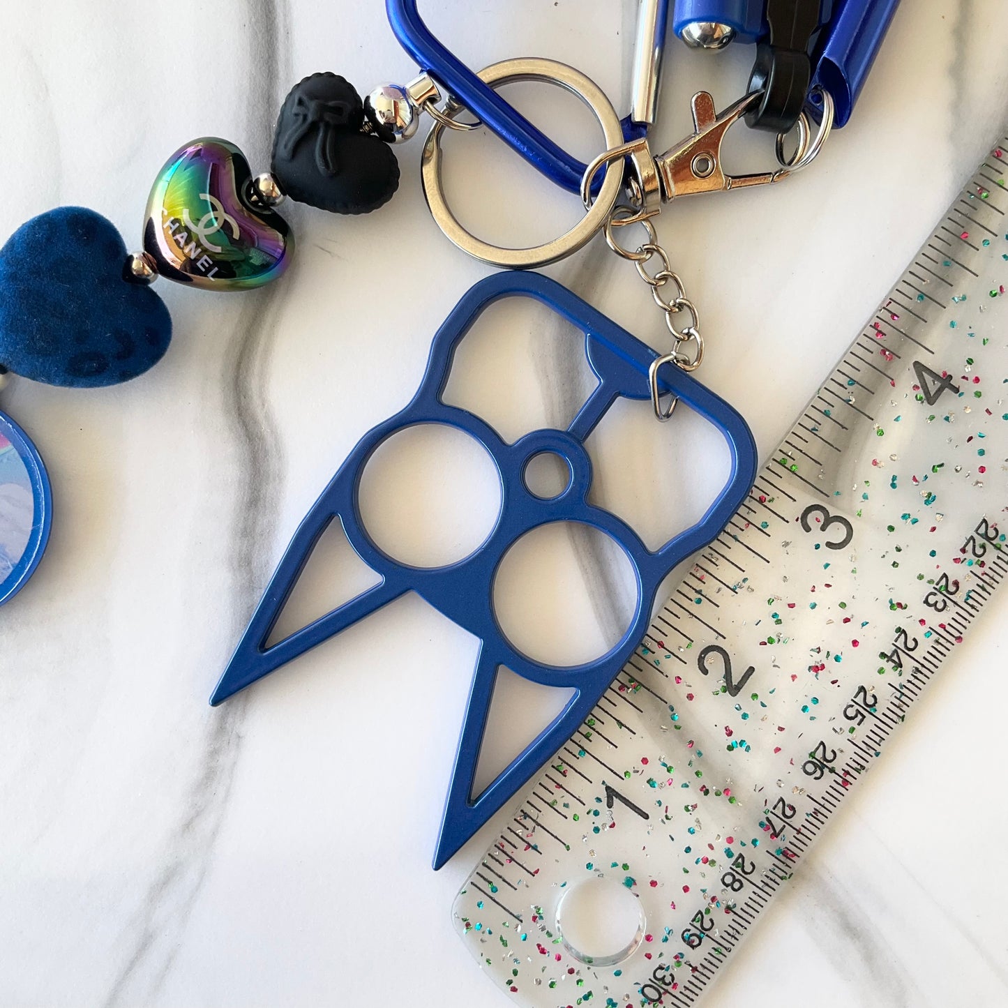 Cici Royal Blue Self-Defense Keychain Set