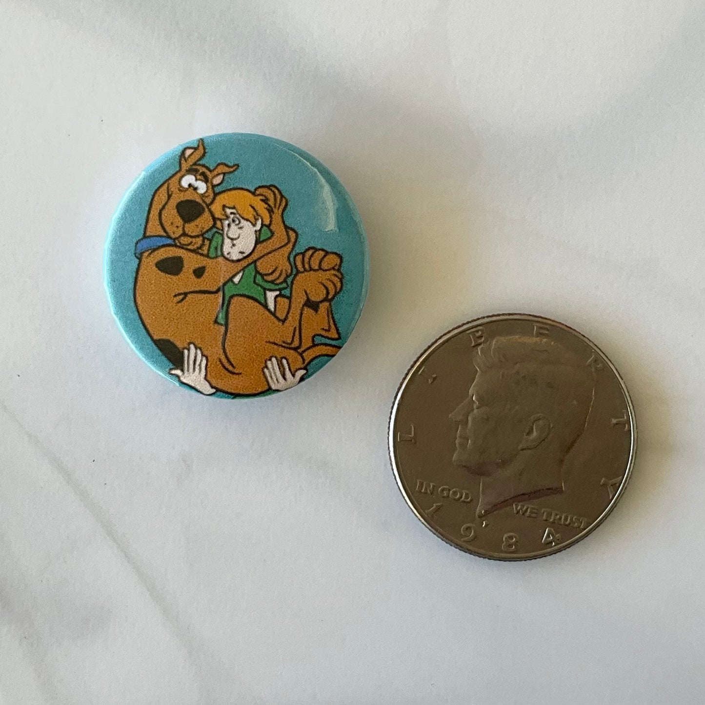 Scooby Doo 6 Piece Button Magnet Set 1.25"