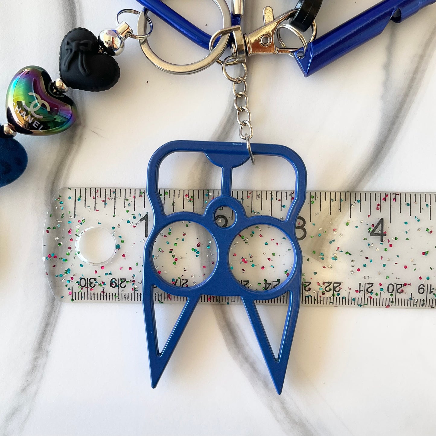 Cici Royal Blue Self-Defense Keychain Set